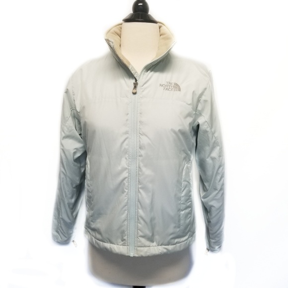The North Face Redpoint Jacket in Light Ice Blue & Tan Womens Size XS - Picture 3 of 8